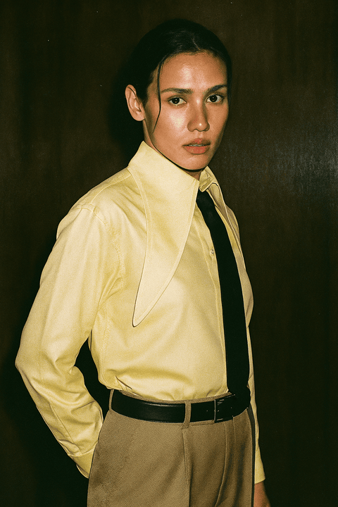 BÚDZIKO | LOUVRE COLLAR SHIRT