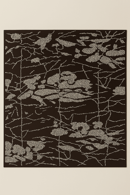BÚDZIKO | BROWN SILKY SCARF