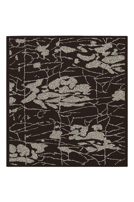 BÚDZIKO | BROWN SILKY SCARF