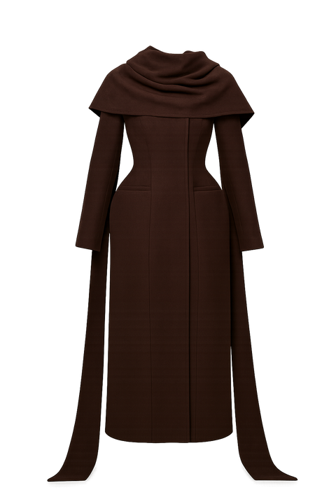 BÚDZIKO | ARCHE WOOL COAT