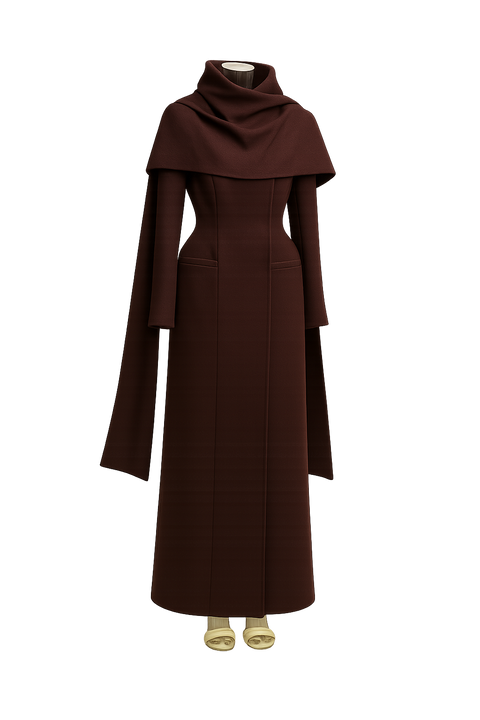 BÚDZIKO | ARCHE WOOL COAT