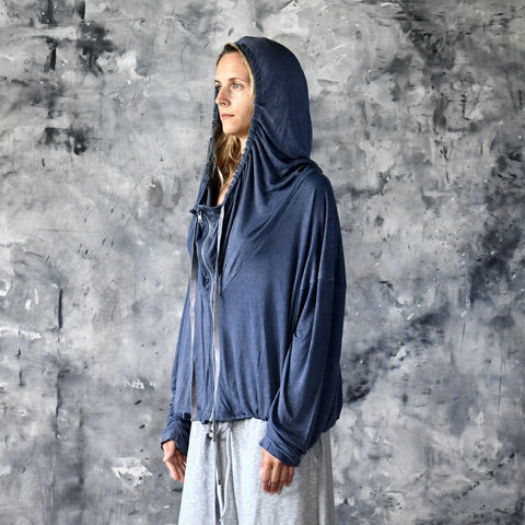 VeryMary | Light Bamboo Hoodie Stonewash