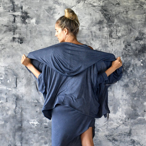 VeryMary | Light Bamboo Hoodie Stonewash