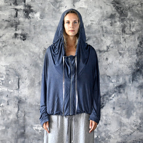 VeryMary | Light Bamboo Hoodie Stonewash