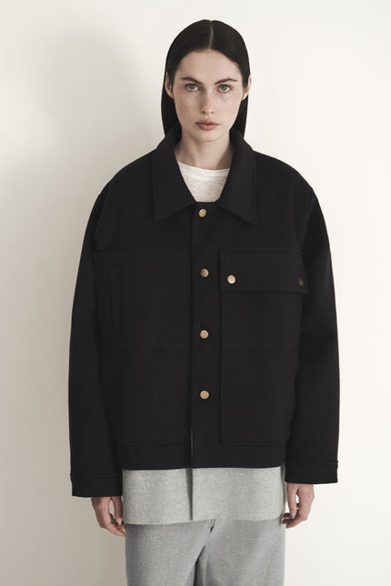 Selera | Woolen & denim jacket