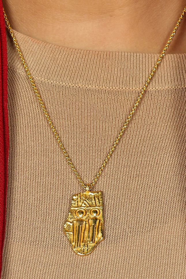 Arvino | Hastakshar 92.5 Sterling Silver Pendant Necklace