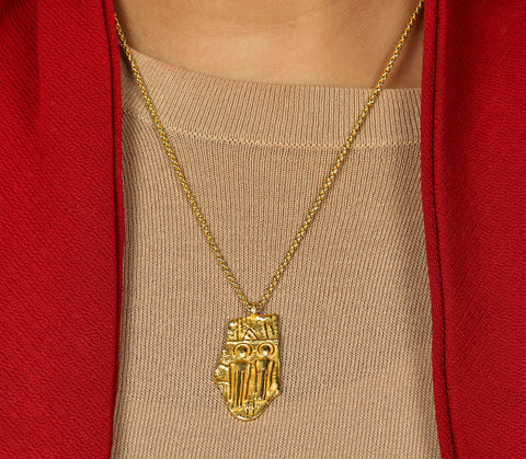 Arvino | Hastakshar 92.5 Sterling Silver Pendant Necklace