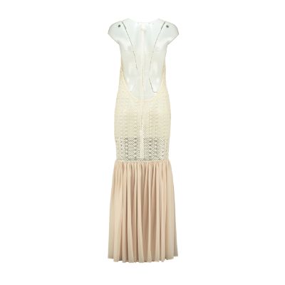 Relax baby be cool | Crochet Maxi dress sand