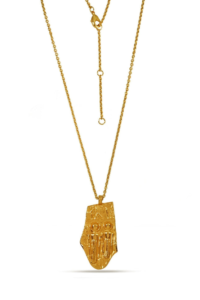 Arvino | Hastakshar 92.5 Sterling Silver Pendant Necklace