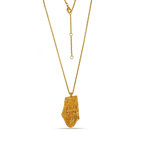 Arvino | Hastakshar 92.5 Sterling Silver Pendant Necklace