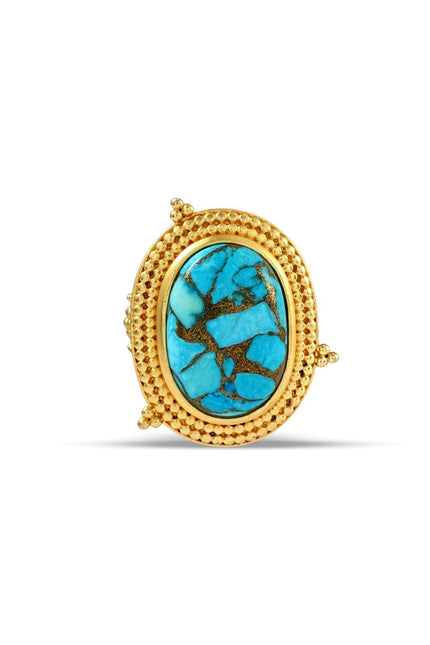 Arvino | Turquoise Emblem Ring