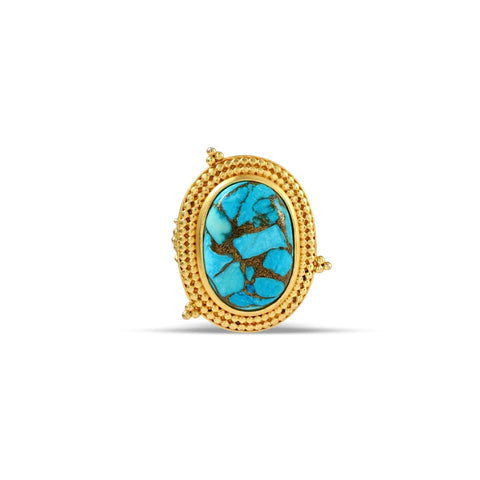 Arvino | Turquoise Emblem Ring
