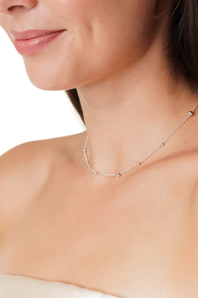 Pas de Marque | 925 sterling silver choker Pétanque
