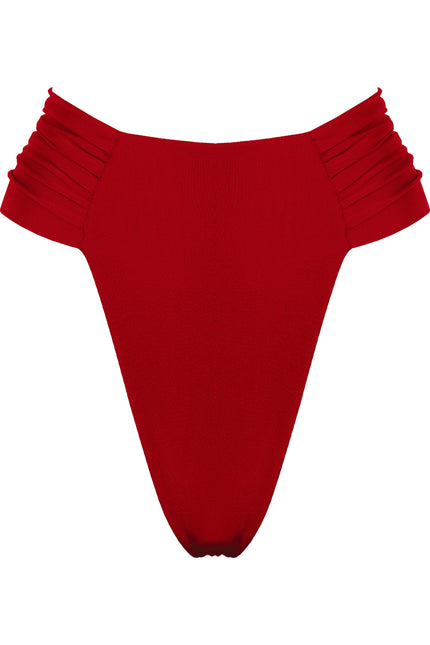 Antoninias | Clam Bikini Bottom truskawkowo-czerwony