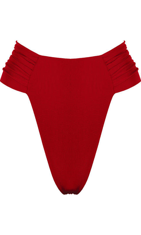 Antoninias | Clam Bikini Bottom truskawkowo-czerwony