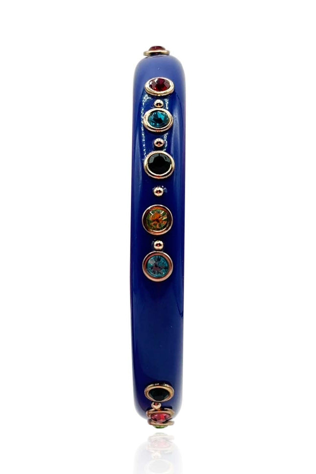 Michael Nash Jewelry | Holland Navy Resin Studded Resin Bangle