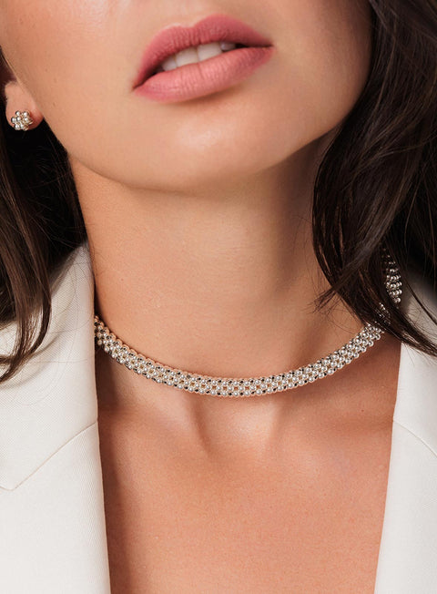 Pas de Marque | 925 sterling silver choker Le Collier