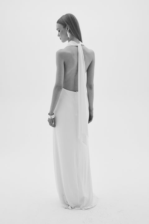 Nazli Ceren | Ines Jarse Elbise Beyaz