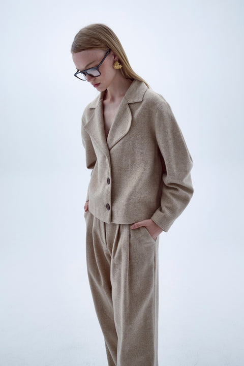 Nazli Ceren | Kurtka Kai beżowa