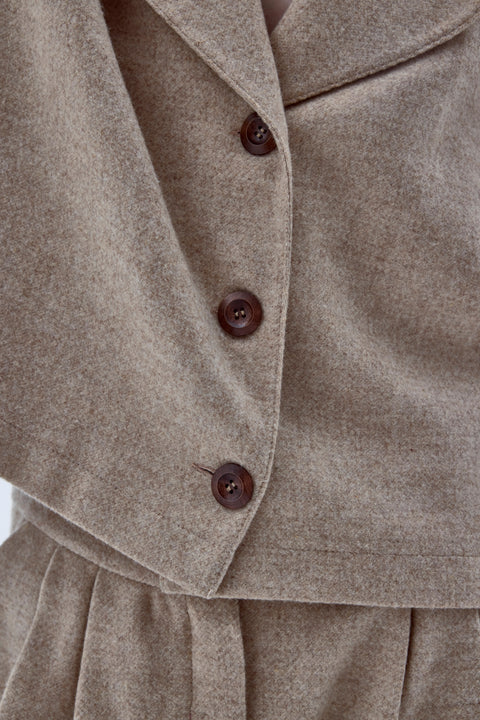 Nazli Ceren | Kurtka Kai beżowa