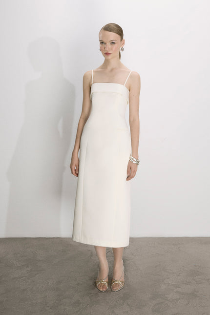Nazli Ceren | Gaia Long Dress in Vanilla Ice