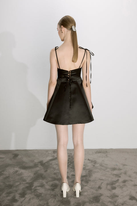 Nazli Ceren | Sukienka mini w kolorze jałowca