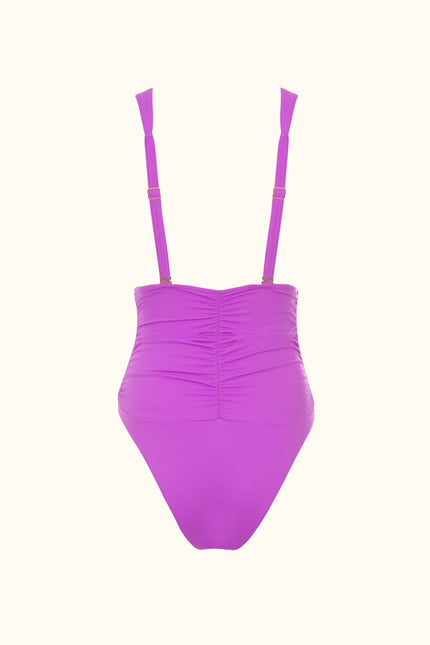Say no more I Silvia Ruched One Piece