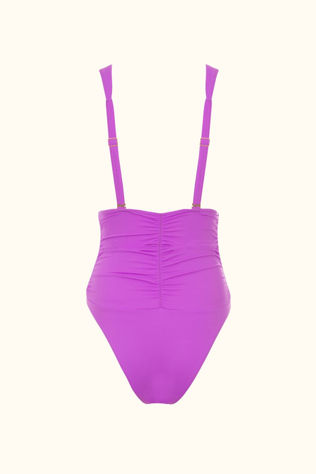 Say no more I Silvia Ruched One Piece