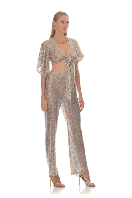 Five p.m. | Dubai Top & Wide Leg Trousers Set