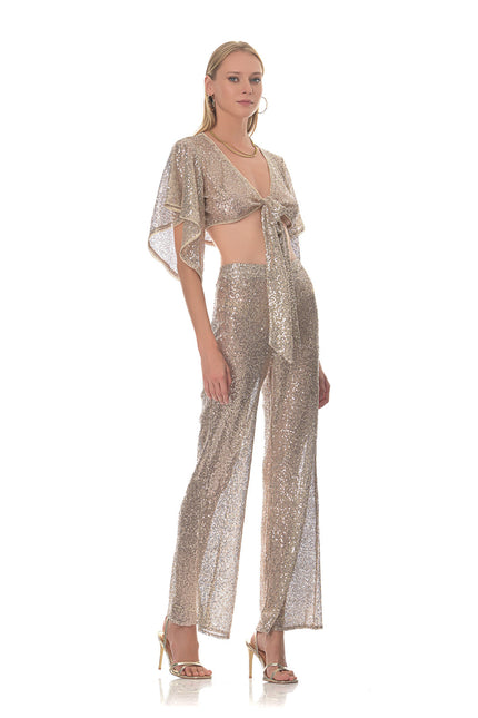 Five p.m. | Dubai Top & Wide Leg Trousers Set