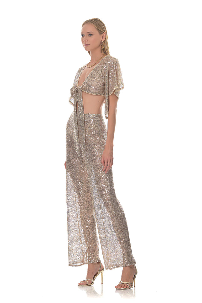Five p.m. | Dubai Top & Wide Leg Trousers Set