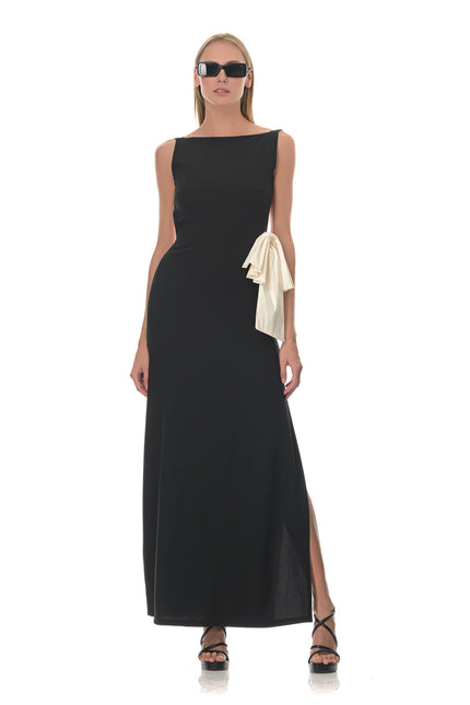Five p.m. | Sukienka maxi Sicily czarna