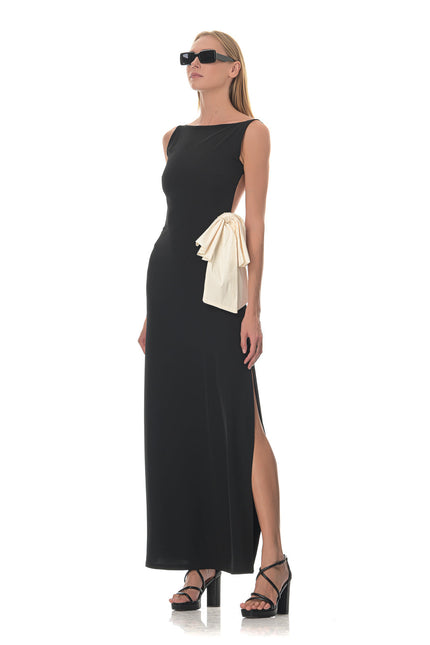 Five p.m. | Sukienka maxi Sicily czarna