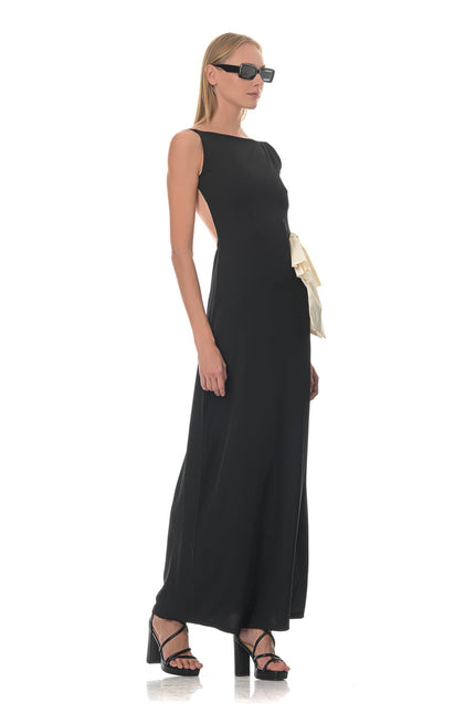 Five p.m. | Sukienka maxi Sicily czarna
