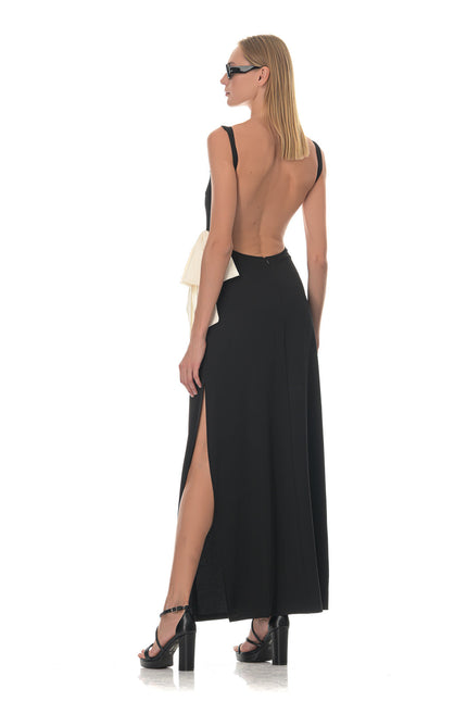 Five p.m. | Sukienka maxi Sicily czarna