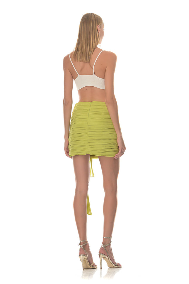 Five p.m. | Ibiza Mini Skirt Green