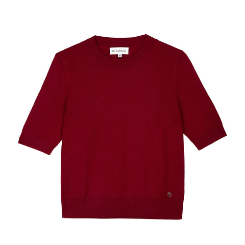 Bel Cashmere | Jersey Roma granate