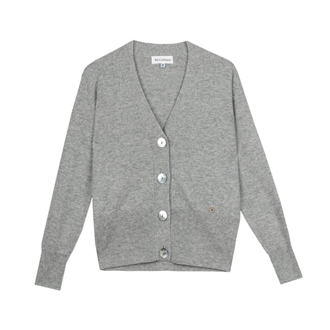 Bel Cashmere | Cárdigan Paris gris