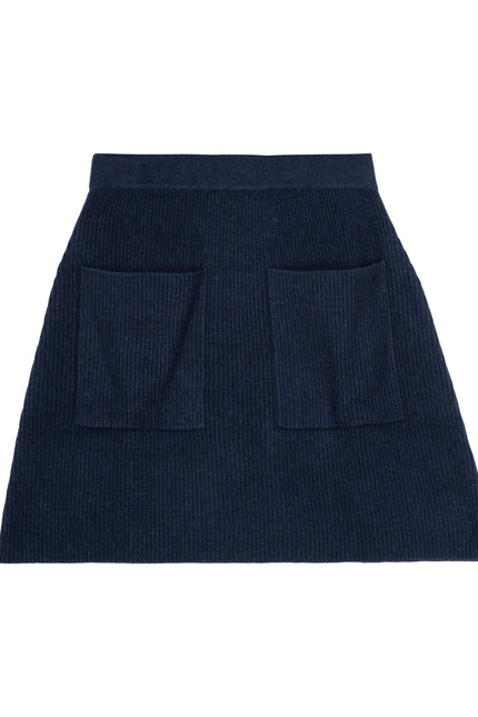 Bel Cashmere | Falda Sylvie marino