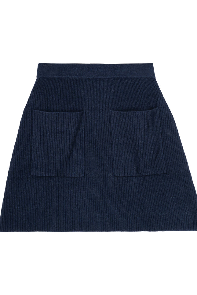 Bel Cashmere | Falda Sylvie marino