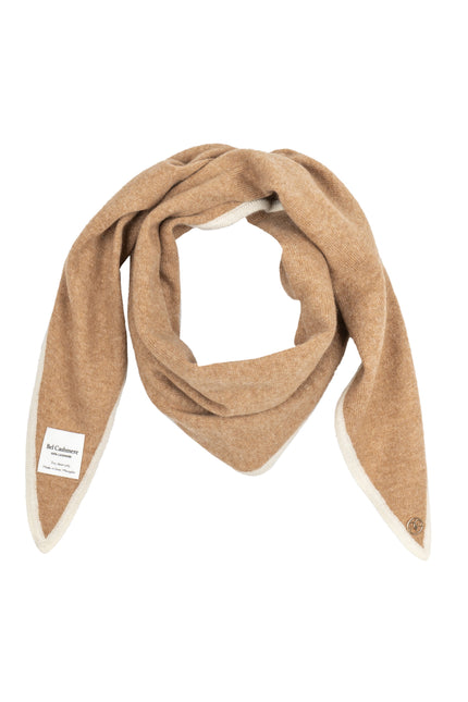 Bel Cashmere | Pañuelo Leonora de cashmere camel