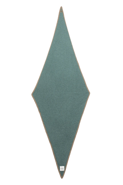 Bel Cashmere | Pañuelo Leonora de cashmere verde