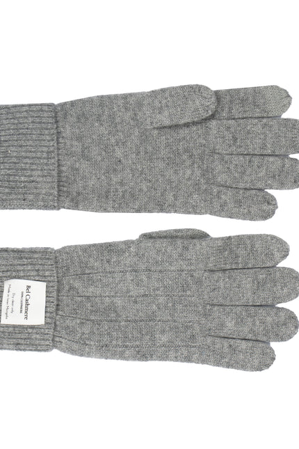 Bel Cashmere | Guantes de hombre doble puño gris