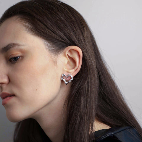 SIMA GINA | Earrings 'Follow your heart’