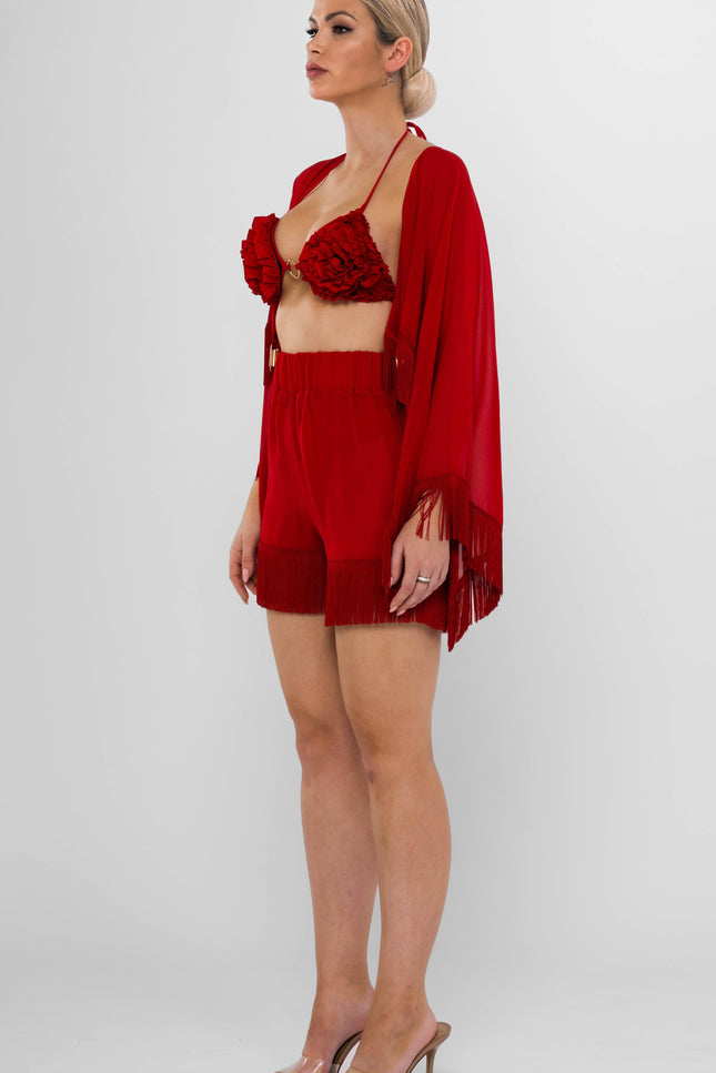 Antoninias | Resita Cover Up Set red
