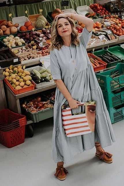 Entrudo | Espadryle Baçal Rafia camelowe