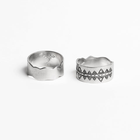 Yelli Jewels | Reversible Wavy Ring