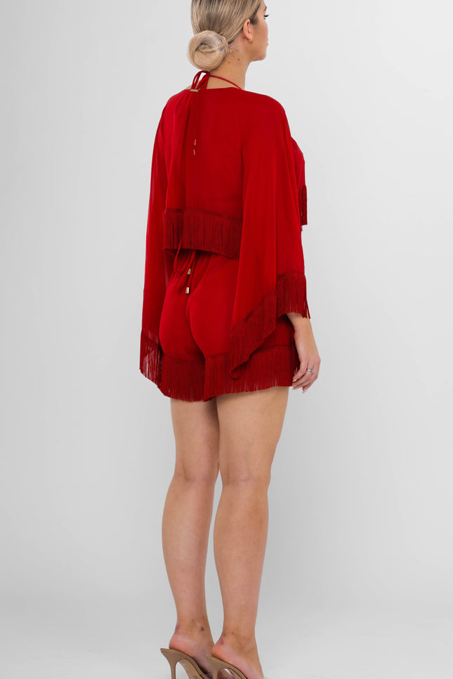 Antoninias | Resita Cover Up Set red