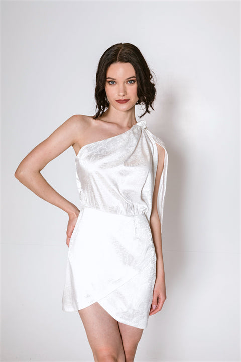 Five p.m. | Zombie White Mini Dress