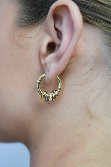 Miss Cecilia | Layered Grace Hoops